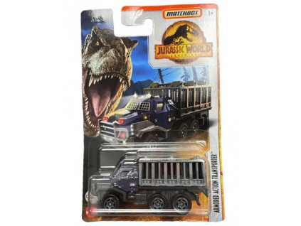 Toys Matchbox Jurassic World Armored Action Transporter