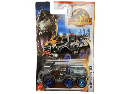 Toys Matchbox Jurassic World Armored Action Truck