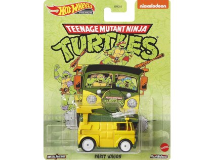 Toys Hot Wheels Premium Teenage Mutant Ninja Turtles Party Wagon