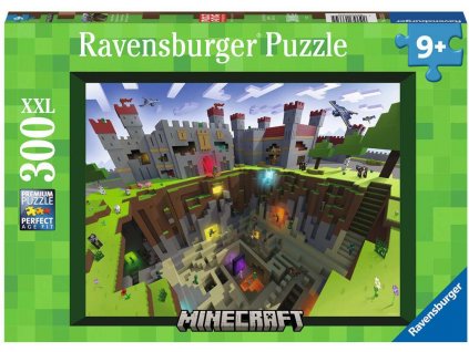 Merch Puzzle Minecraft Cutaway XXL 300 dílků