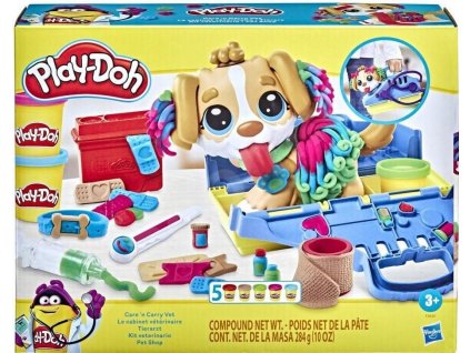 Toys PlayDoh Care n Carry Vet Playset