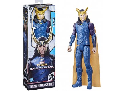Toys Figurka Avengers Titan Hero Series Marvel Thor Ragnarok Loki 30cm Nové