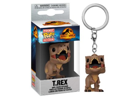 Merch Klíčenka Funko Pocket POP! Jurassic World T Rex