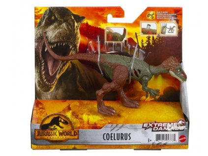Jurský svět Extreme Damage Coelurus Nové