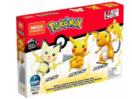 Toys Mega Bloks Pokemon Pikachu Evolution