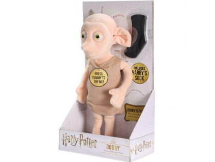 Merch Plyšová interaktivní hračka Dobby Harry Potter 32cm