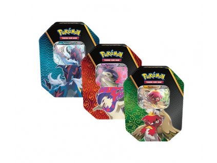 Merch Pokémon TCG Divergent Powers Tin Typhlosion, Decidueye, Samurott