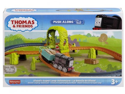 Toys Thomas and Friends Push Along Diesels Super Loop Adventure