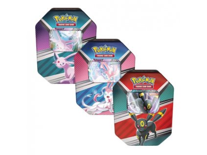 Merch Pokémon V Heores Tin Umberon, Sylveon, Espeon