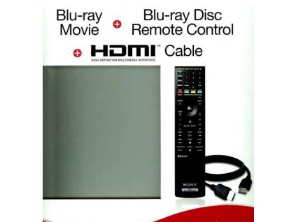 PS3 BluRay Kit Remote kabel HDMI