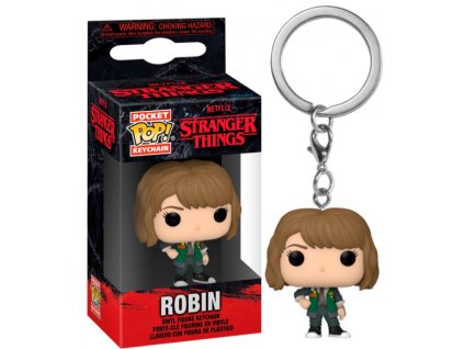 Merch Klíčenka Funko Pocket Pop! Stranger Things Robin