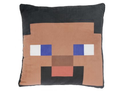 Merch Polštář Minecraft Black