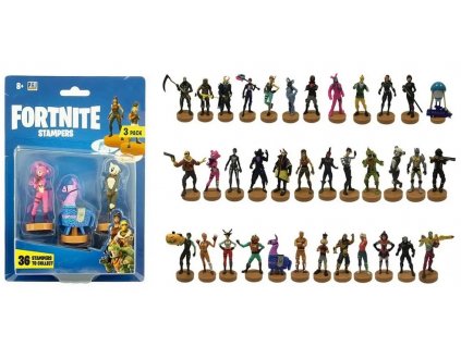 Toys Set figurek Fortnite Stamps 3 Pack Random