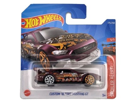 Toys Hot Wheels Custom 18 Ford Mustang GT
