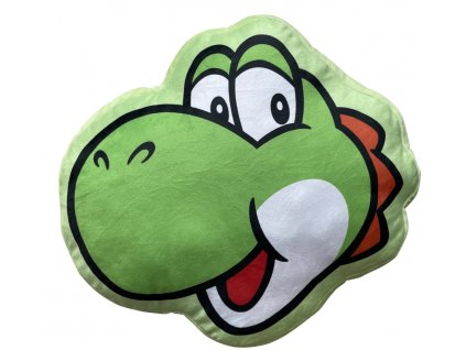 Merch Polštář Nintendo Yoshi Cushion 40x40x3cm Nové