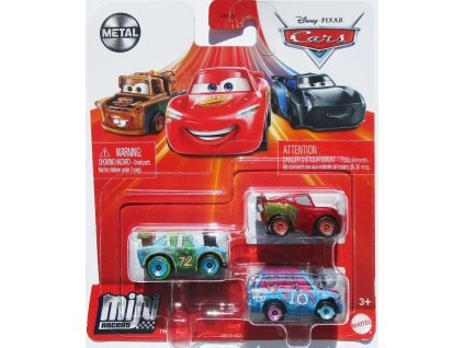 Toys Disney Pixar Cars Superfly, Rusteze Lightning Mcqueen and Blindspot Mini Racers