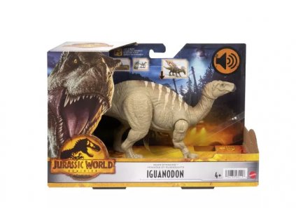 Toys Jurassic World Dominion Roar Strikers Iguanodon