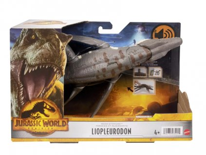 Toys Jurassic World Dominion Roar Strikers Liopleurodon