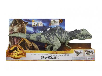 Toys Jurassic World Dominion Strike n Roar Giganotosaurus