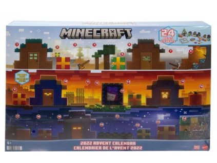 Merch Adventní kalendář Minecraft Mob Head Minis