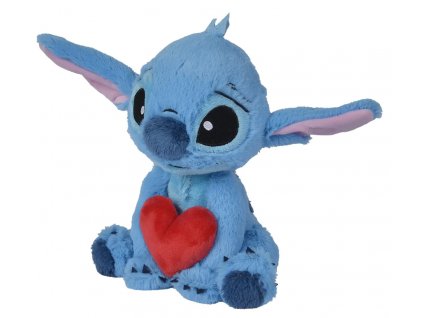 Merch Plyšová hračka Lilo a Stitch Stitch Holding Hart 25cm