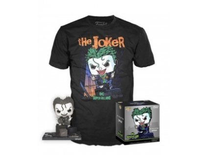 Merch Funko Set DC Joker Jim Lee a tričko vel. L