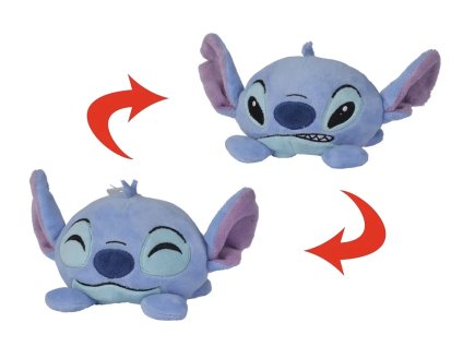 Merch Plyšová hračka Disney Lilo a Stitch Reversible Stitch 8cm