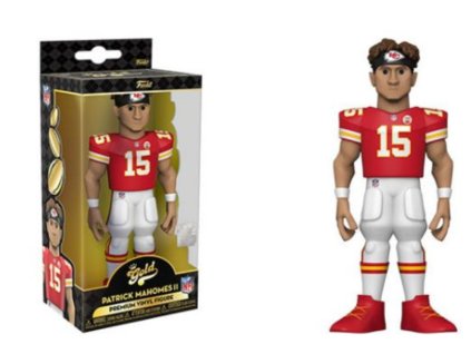 Toys Figurka Funko Gold Nfl Chiefs Patrick Mahomes 13cm