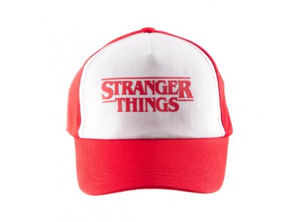 Merch Kšiltovka Stranger Things Logo Red