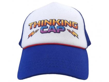 Merch Kšiltovka Stranger Things Thinking Cap Blue