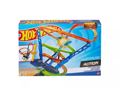 Toys Hot Wheels Action Spiral Speed Crash