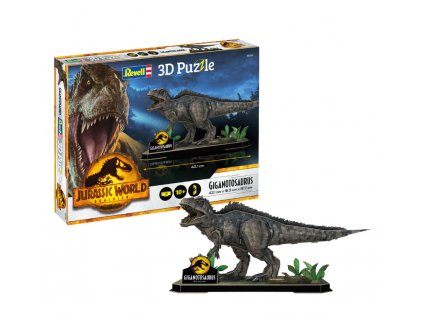 Merch Puzzle 3D Jurassic World Dominion Gigantosaurus OBAL