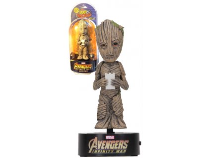 Toys Avengers Infinity War Body Knocker Bobble Figure Groot 16cm