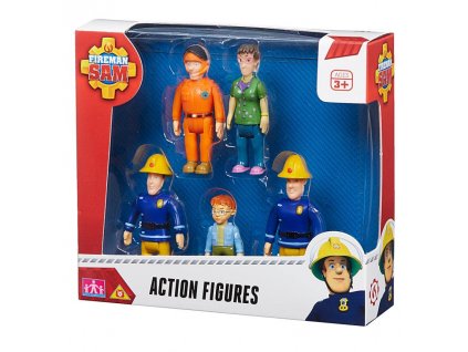 Toys Set Figurek Fireman Sam 5 Pack