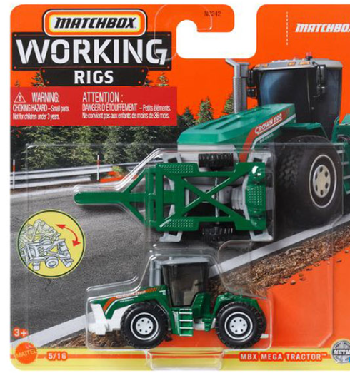 Toys Matchbox Real Working Rigs MBX Mega Tractor Nové za 198 Kč ...