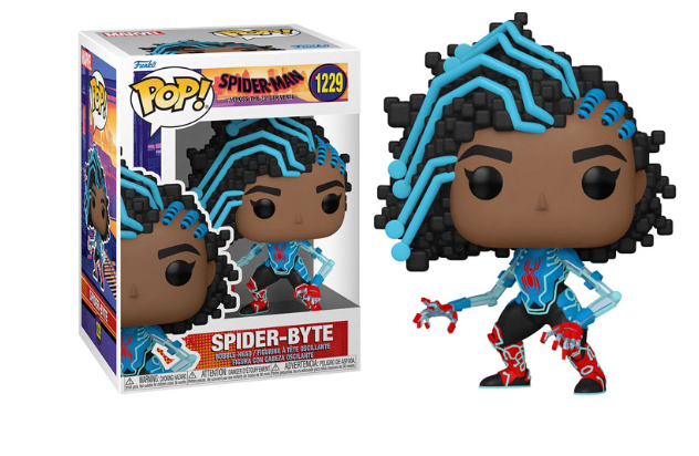 Funko Pop! 1229 Marvel SpiderMan Across The SpiderVerse SpiderByte