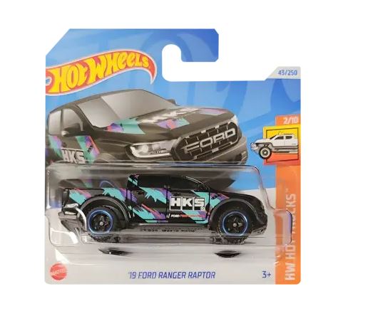 Hot Wheels '19 Ford Ranger Raptor - HW Speed Graphics White Edition