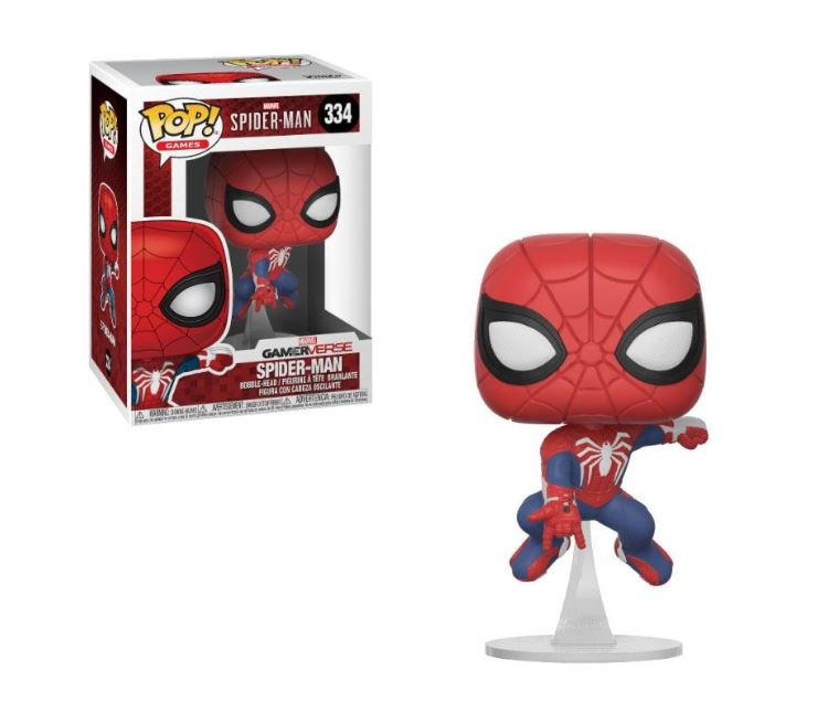 Spider-man Funko Pop! 334 Marvel SpiderMan SpiderMan