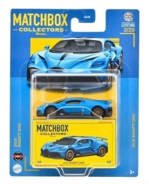 Matchbox Collectors 2018 Bugatti Divo Nové - Prokonzole.cz