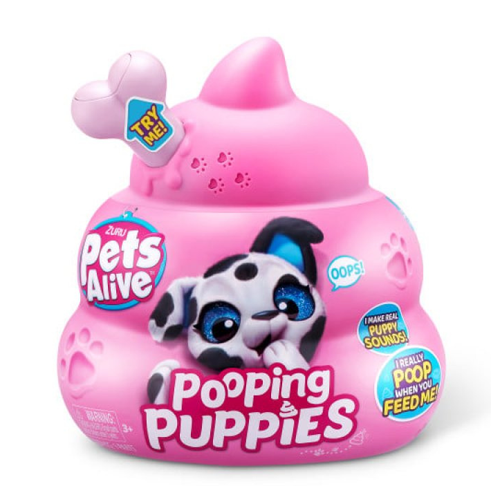 Interaktivní pejsek Pets Alive Pooping Puppies
