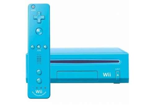 Wii Konzole Nintendo Blue-