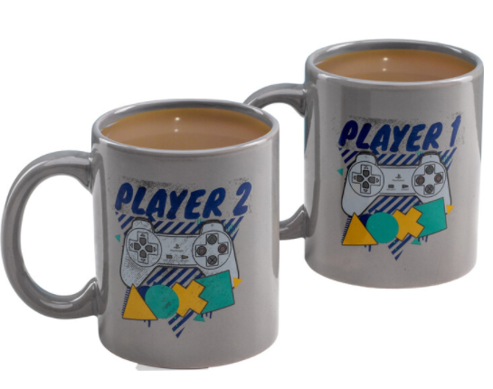 Merch Keramický Hrnek Playstation Player 1 And Player 2 Nové
