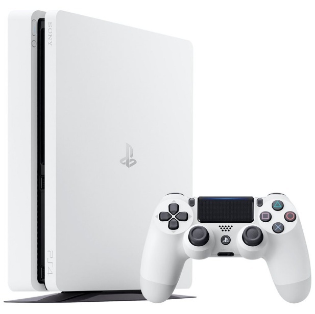 PS4 Konzole Sony Playstation 4 Slim White 500GB N