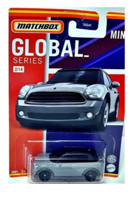 Miniature Matchbox 1:64 - MINI Countryman 2011 Gris - Neuf