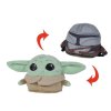 Merch Plyšová hračka Star Wars The Mandalorian Reversible Grogu Mando 10cm