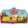 Toys Mighty Express BuildIt Brock Push and Go Train