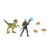 Toys Jurassic World Dominion Dr. Ian Malcolm and Velociraptor1
