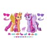 Figurky My Little Pony Sparkling Generations 2 pack1