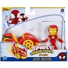 Figurka Spidey a jeho úžasní přátelé Iron Man a Iron Racer 15cm Nové