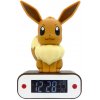 Budík s lampičkou Pokémon Eevee Nové